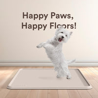 Pee Pad Tray Holder for Dogs - Large / Beige - image 4