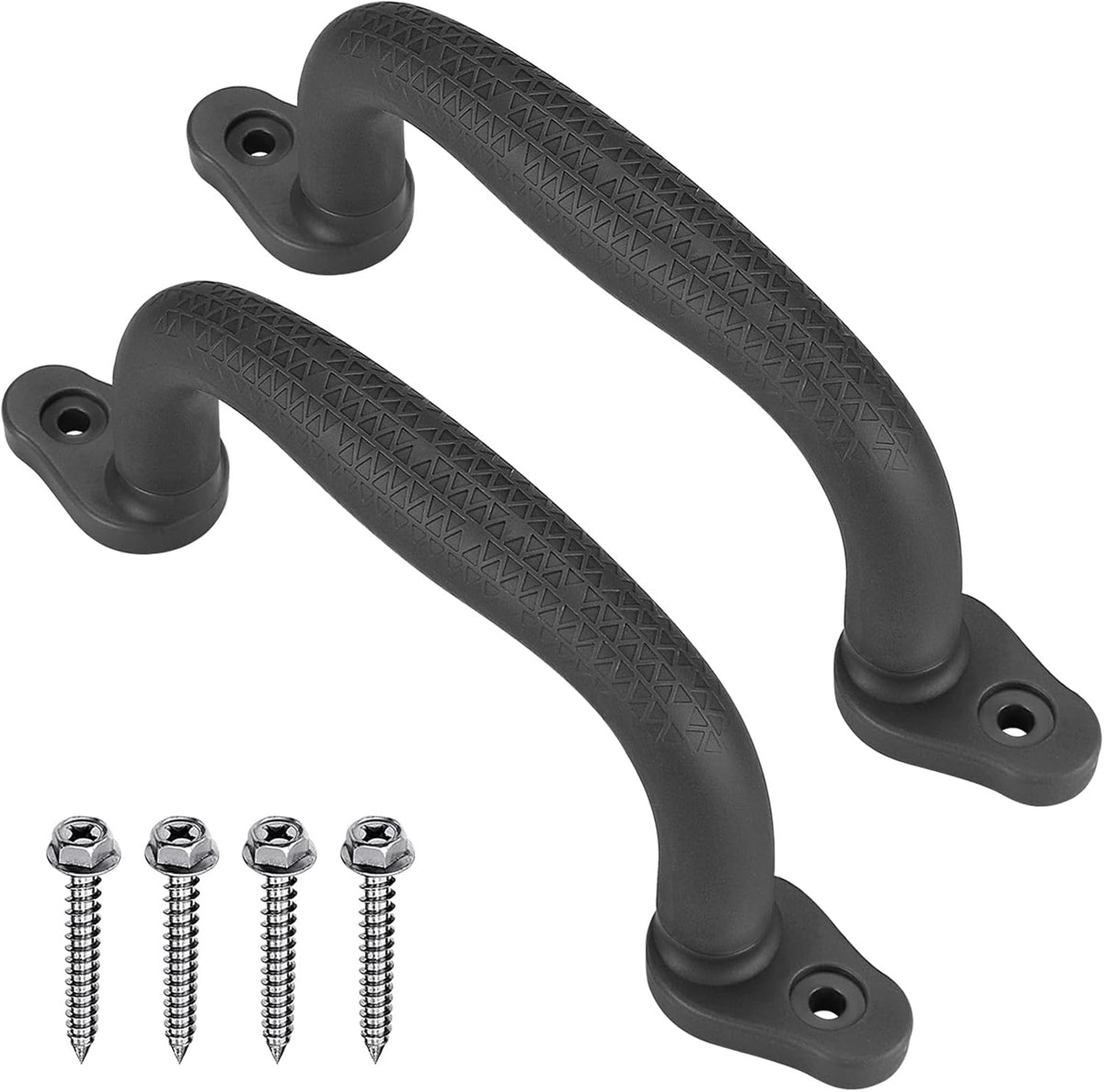 Dolibest Set of 4 Safety Playground Handles - Black-2pcs