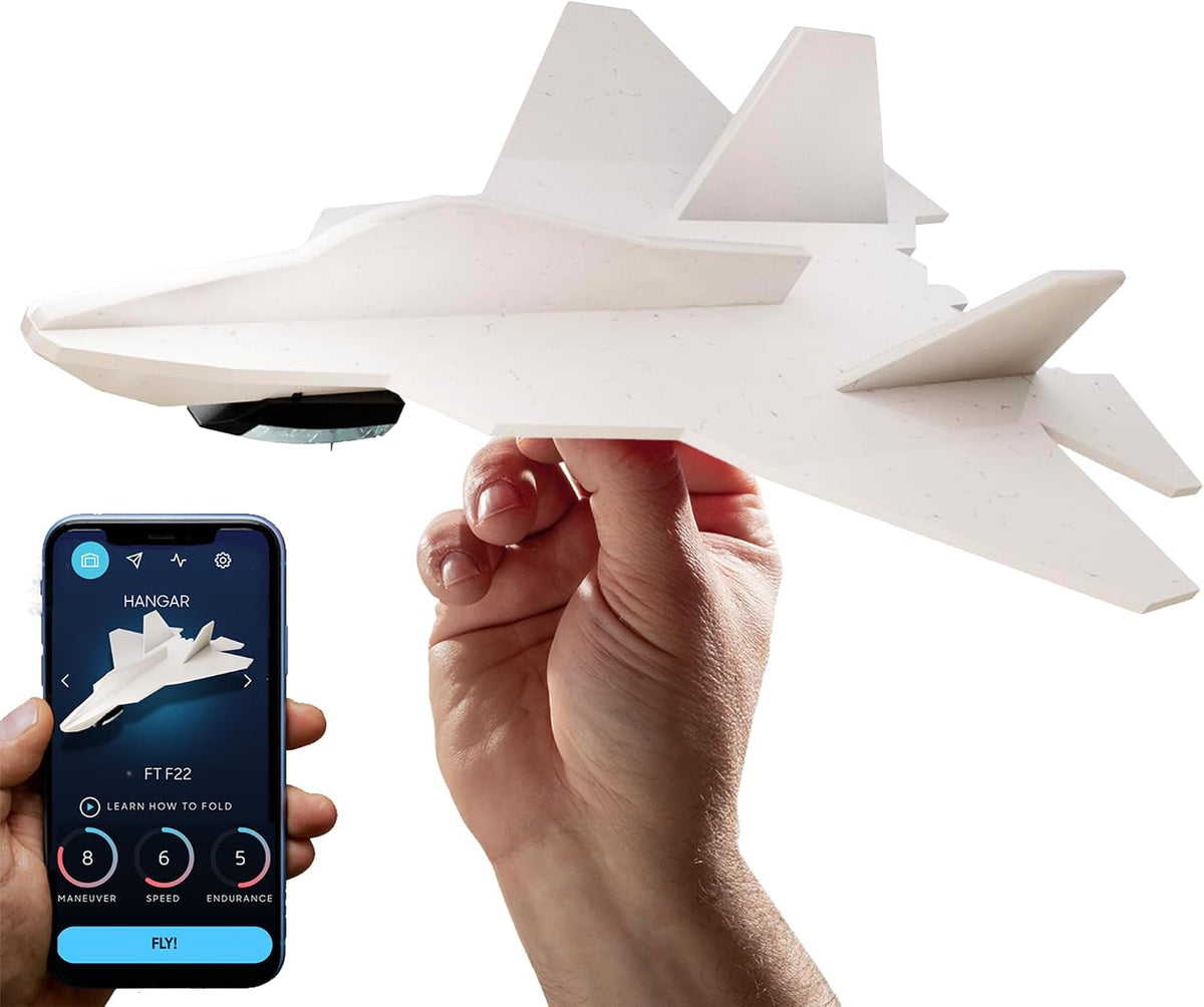 POWERUP 4.0 Dragon Paper Airplane Kit Smartphone App Controlled RC - F22 Kit