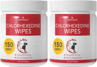 NOVEHA Pet Wipes, Formulated Pet Wipes - 300 Topical Wipes