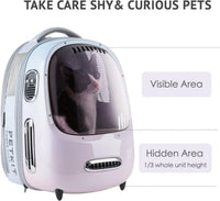 PETKIT Cat Backpack Carrier for Kitty Small Dog with Inbuilt Fan - Pink - image 4
