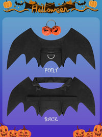 Halloween Dog Bat Wings Costume - X-Large - image 3
