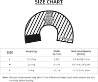 Custom Cat Cone Collar Soft Lick Prevention Pet Recovery Collar for Spay Safety Elizabethan Collar