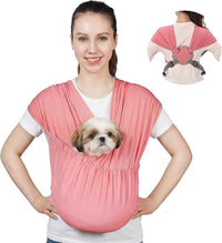 Supet Dog Sling Carrier for Small Pet - Pink / Regular