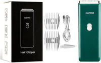 Dog Clippers,Quiet Washable USB Rechargeable Cordless Dog Grooming Kit,Electric Pets Hair Trimmers - Green Clipper