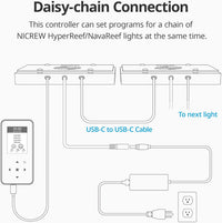 NICREW HyperReef Gen 2 light controller for HyperReef Gen 2 and NavaReef aquarium lights - view 4