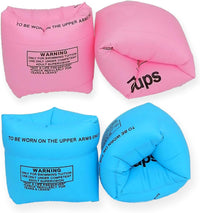 10Leccion 2 Pack Inflatable Arm Floaties for Toddlers - Blue & Pink