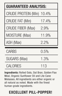 Horse Treats, Original Flavor, A Softer Cookie/Pill Popper Made w/Lite Molasses, Low Carb/Sugar, Wheat, Corn, Soy & Alfalfa Free. All Natural Ingredients, 2.5 lb