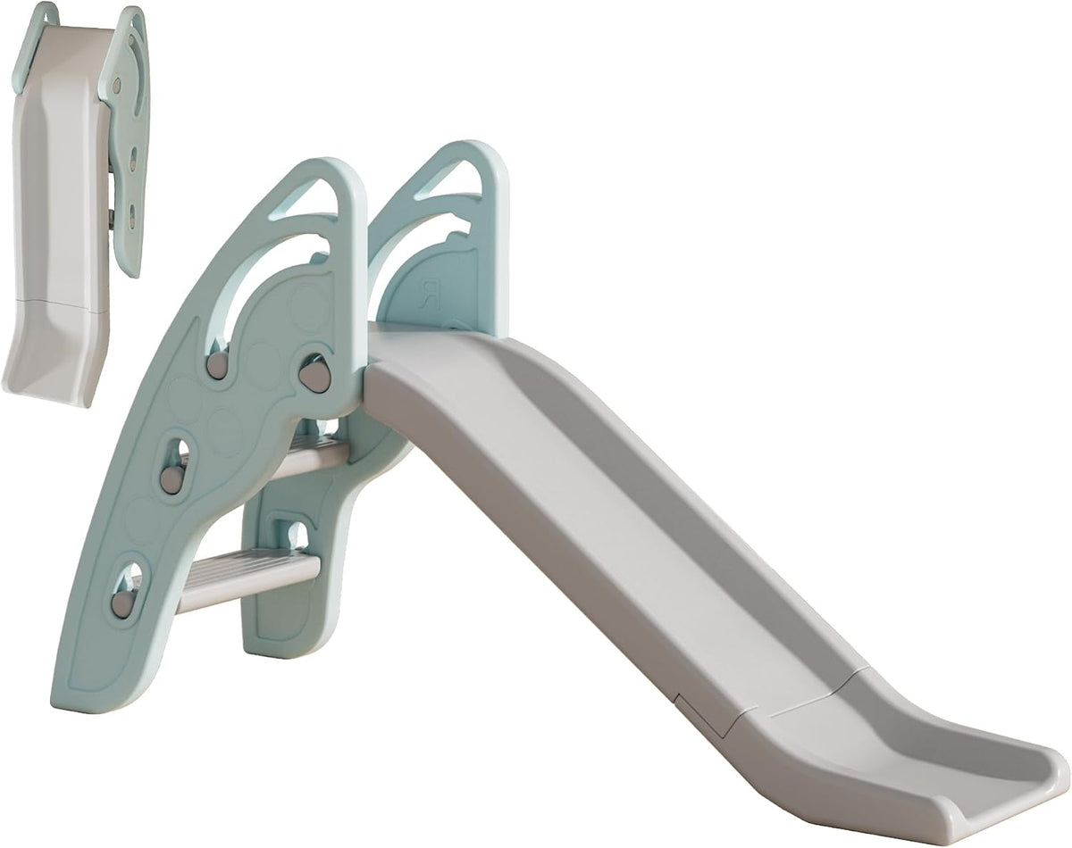 Toddler Slide Large Play Climber Slide PlaySet with Extra Long - Blue