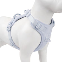 Sunraymascota No Pull Dog Harness for Medium Sized Dogs Puppy Vest - Light Blue / XL(Neck:24.8-38.6", Chest:29.1-45.3")