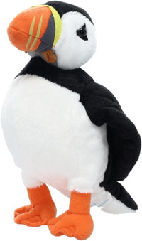 Wishpets 10 inch black and white puffin plush toy