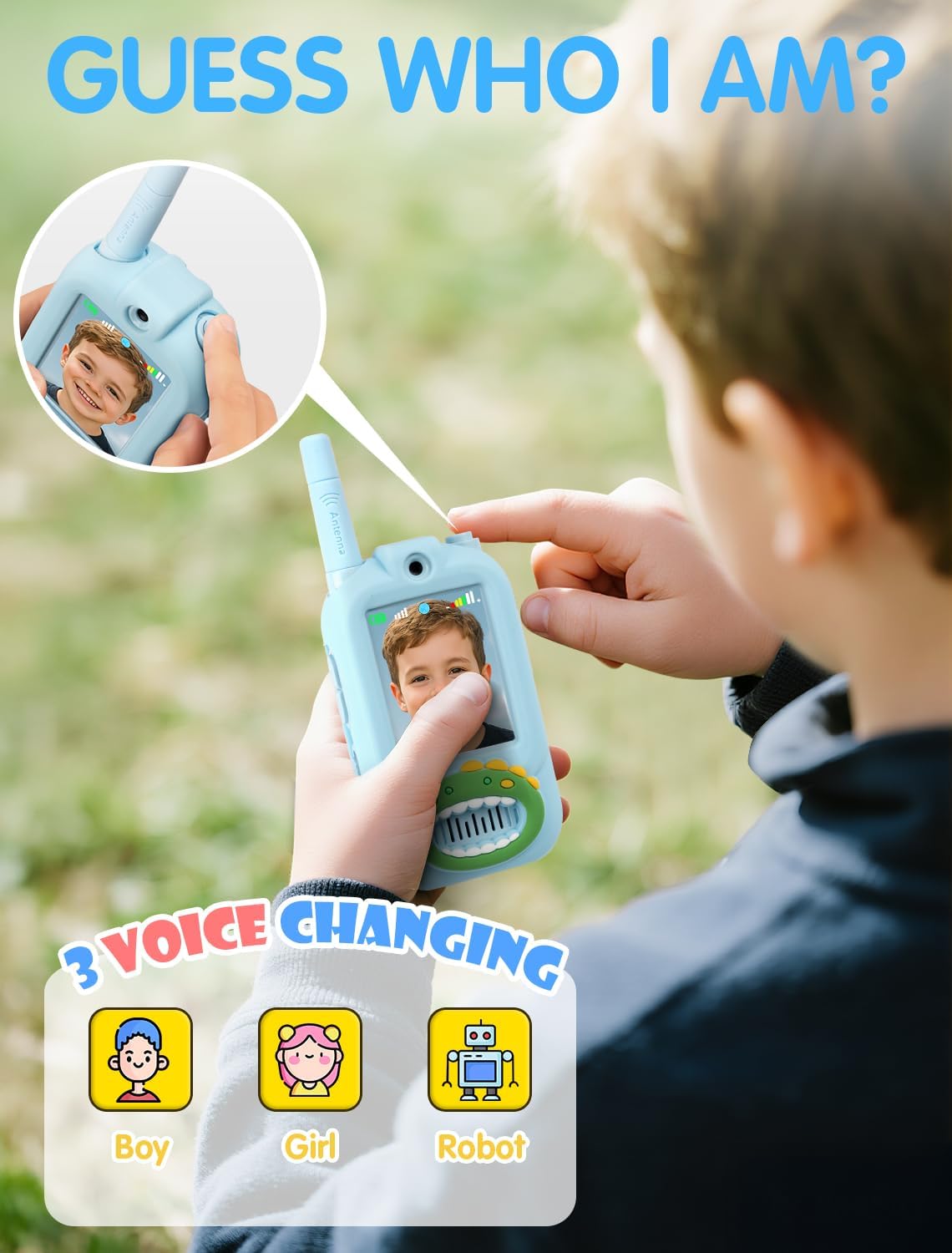 Video Walkie Talkies for Kids - Unicorn Pink - image 4