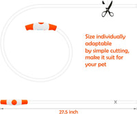Led Dog Collar, BSEEN USB Rechargeable Flash Light up Dog Collar – Essentials for Dogs - Orange - image 4