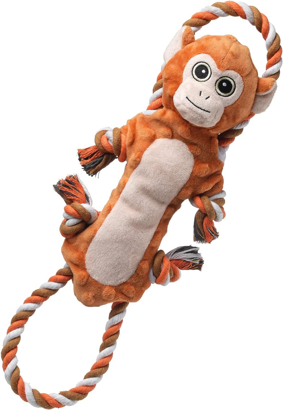 Dog Toy, Large Dog Squeaky Toys - Tug Monkey - image 2
