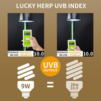 LUCKY HERP UVA UVB Reptile Light 10.0 - UVB10.0 9W - image 3