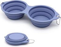 SLSON Collapsible Dog Bowls - Taro Purple