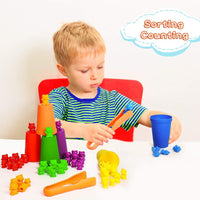 Bmag Counting Bears with Matching Sorting Cups - 90 Bears - image 4