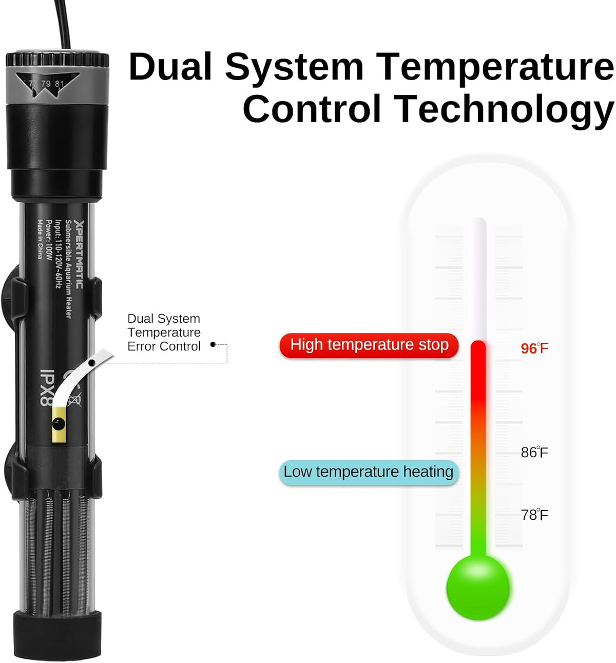 SainSmart XpertMatic Aquarium Heater Submersible - image 2