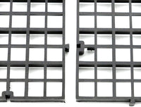 12 Pcs Aquarium Fish Tank Divider Plastic Egg Crate, L – Essentials for Fish - S 12pcs Black - image 3