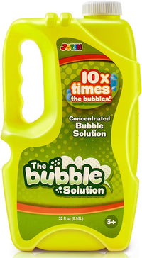 JOYIN 32 OZ Concentrated Bubble Solution for Bubble Machines - Yellow