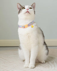 SOLMOONY Cute Cat Collar for Girl Boy - Coloured Drawing - image 3