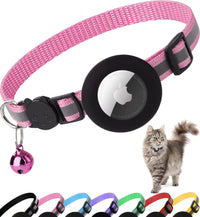 Airtag Cat Collar Breakaway - Pink