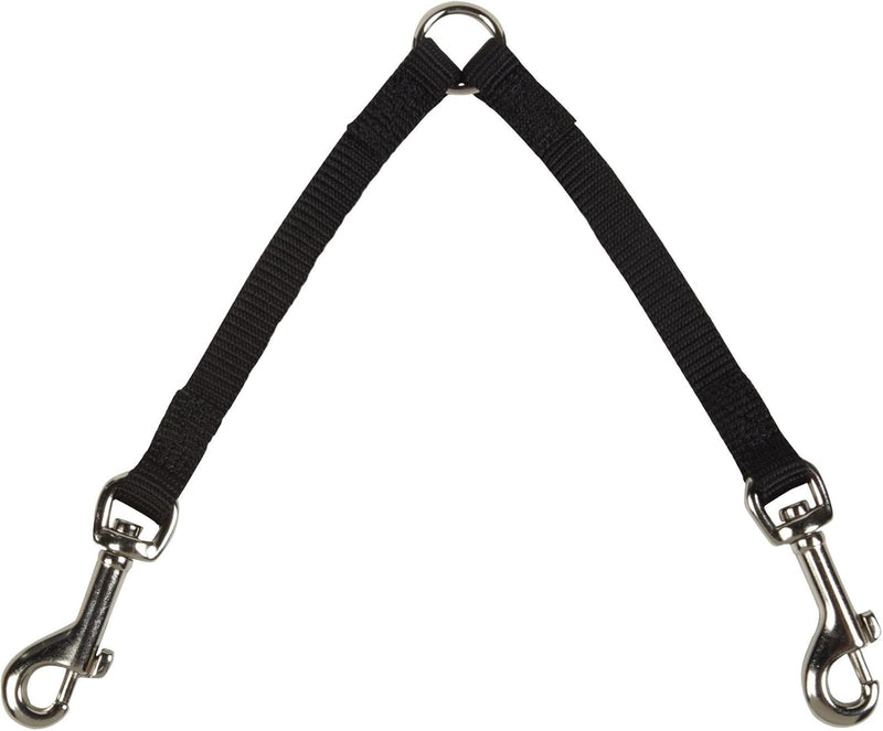 Guardian Gear Nylon 2-Way Small Dog Coupler with Nickel-Plated Swivel - 2-Way 4-Inch
