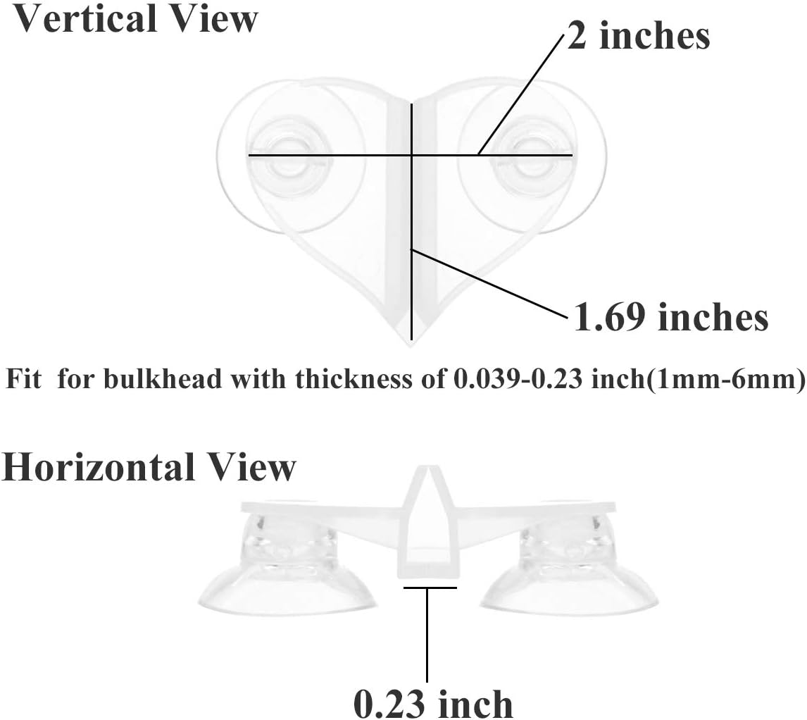 Aquarium Fish Tank Divider Suction Cup - image 2
