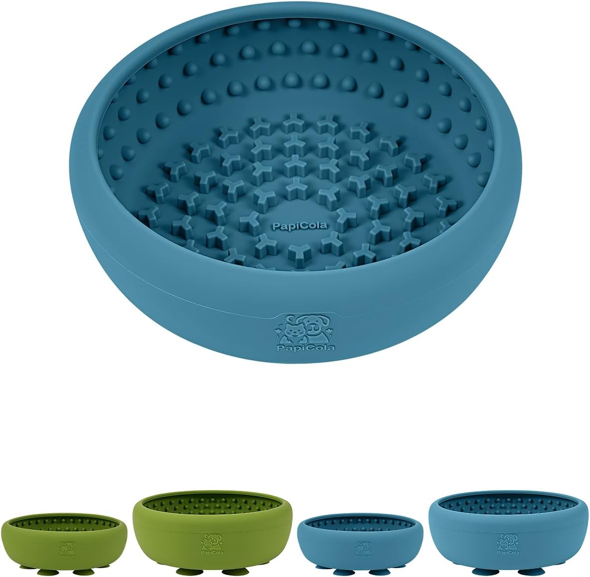 Dog Lick Bowl for Dogs S, Lick Mat, Dog Slow Feeder – Essentials for Dogs - Small / BlUE