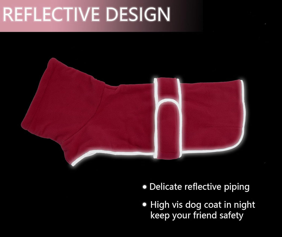 Dachshund Sweaters, Dachshund Coat Perfect Dog Winter Coat with Padded Fleece Lining - Small / Pink - image 2