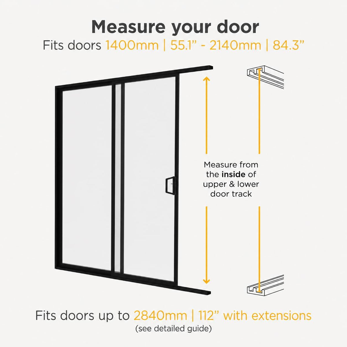 Hakuna Pets V2 Patio Pet Door Screen Insert Panel for Sliding Doors - Small / White - image 3