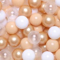 Realhaha Ball Pit Balls Baby Plastic Playpen Playball 2.15″ - Brown / 100 balls