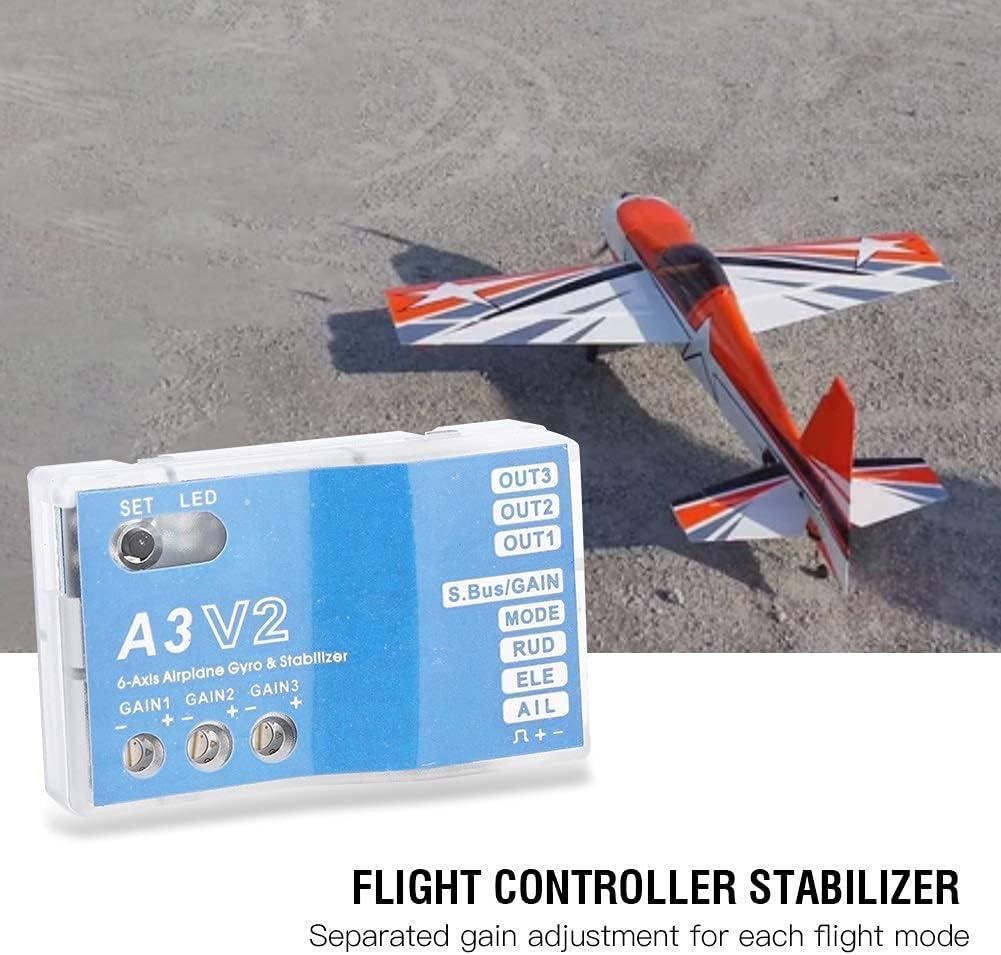 Jadeshay F50A A3 V2 RC flight controller 3-axis gyro stabilizer for fixed wing airplanes - view 3