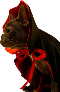 Dog Cat Vampire Cloak Costume for Small Medium Large Dogs Cats - Medium - image 2