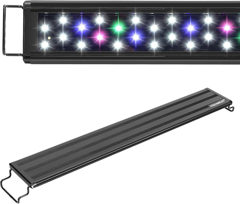 AQUANEAT LED Aquarium Light Full Spectrum for 18 Inch to 24 Inch Fish - 24"-30"