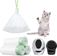 45 Count Automatic Litter Box Bags Liners Compatible with Litter Box - Transparent / 1 Count (Pack of 45)