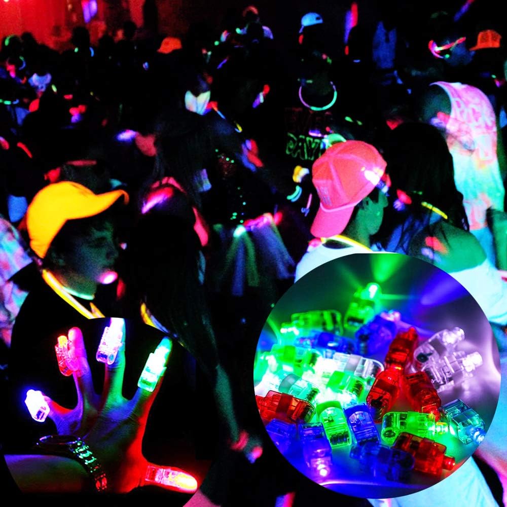Novelty Place LED Party Finger Lights - pack of 160 / Multicolor - image 4