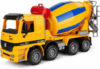 Liberty Imports 15" Oversized Construction Excavator Toy Digger - Cement Mixer