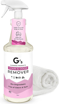 G's Cleaning Biodegradable Stain & Odor Remover Spray