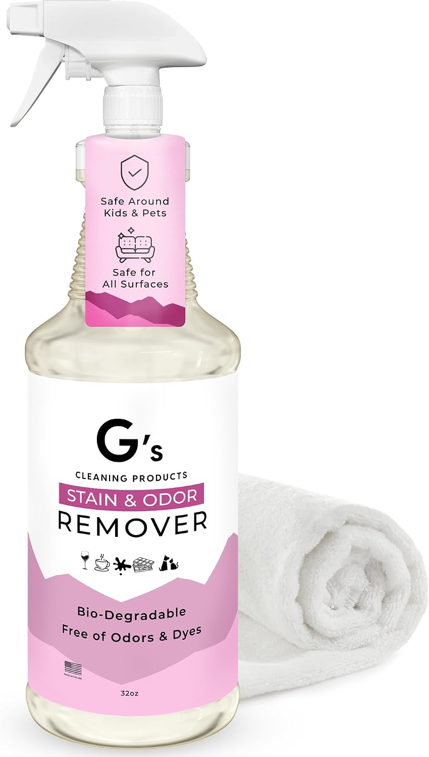 G's Cleaning Biodegradable Stain & Odor Remover Spray