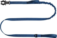 Tactical Dog Leash with Quick-Release Metal Clasp - 6 FT / Reflective Blue