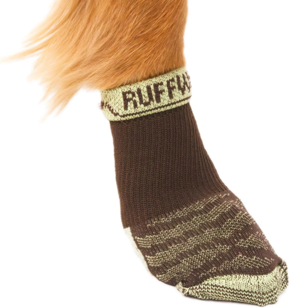 Ruffwear, Bark'n Boot Dog Socks - Earth Brown / 1.50 in/ 1.75 in