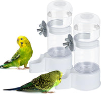 2 Pack Automatic Bird Cage Water Dispenser - White / 2PCS Water Dispenser