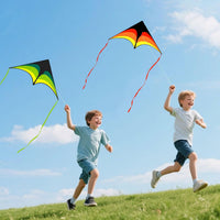 Delta Kite for Kids Ages 4-12 - 1 / Green&Blue&Yellow - image 4