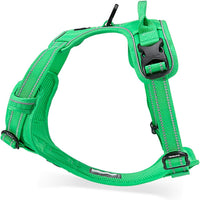 TRUE LOVE Adjustable No-Pull Dog Harness Reflective Pup Vest - S / Grass Green - image 3