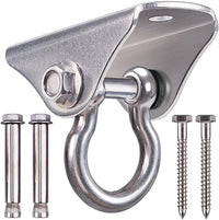 BeneLabel heavy duty swing hanger, 304 stainless steel ceiling mount with detachable ring - view 2