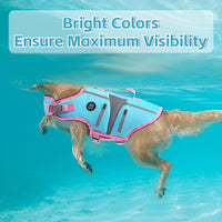 EMUST Dog Life Vest for Swimming - Medium / New Blue - image 3