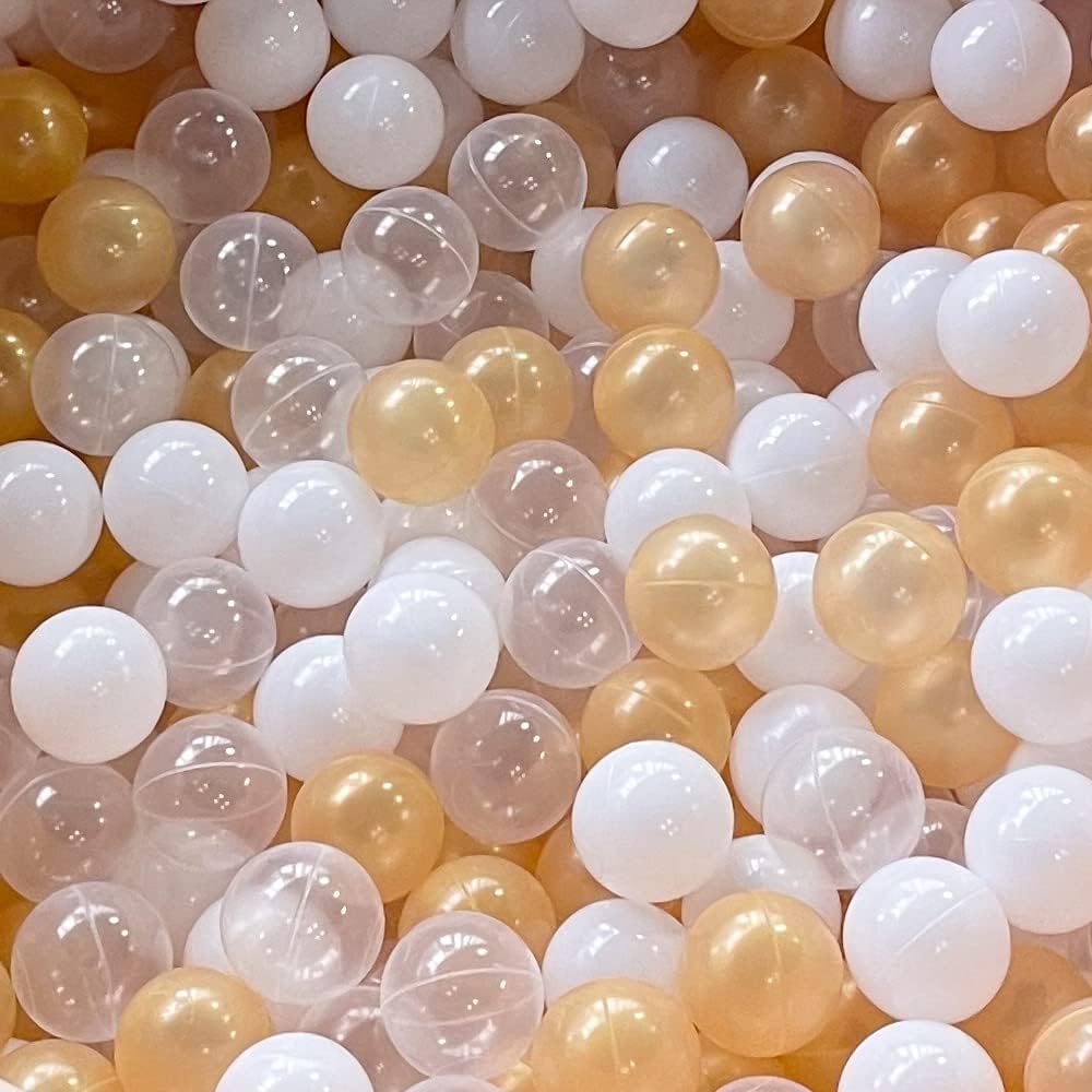 Wonder Space Soft Pit Balls - 100 balls / Mixed - Champagne - image 2