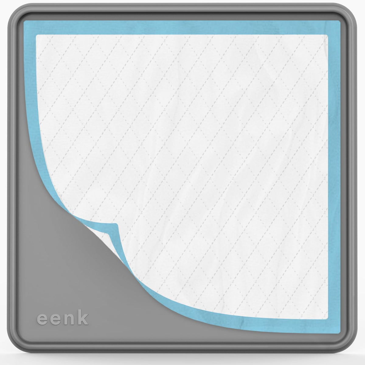 Pee Pad Tray Holder for Dogs - Small / Gray