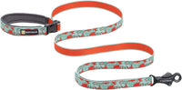 Ruffwear, Crag Dog Leash, Reflective Everyday 6 ft Lead - Tropical Bloom / One Size